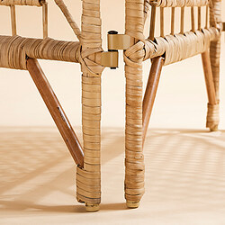TOLKNING - Room divider, handmade rattan, 150x170 cm