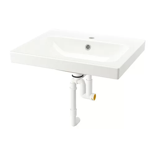 ORRSJÖN wash-basin with water trap