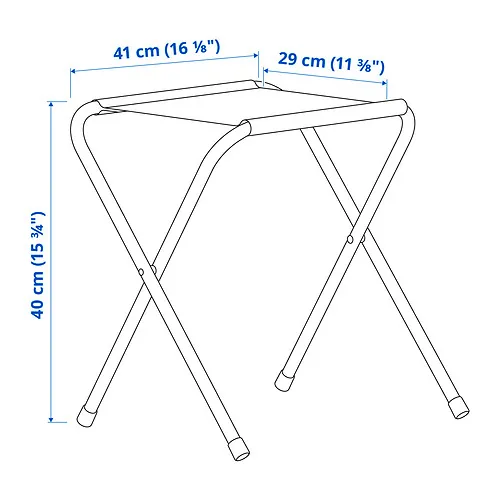 STRANDÖN Measurement Illustration