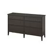 IDANÄS - lemari 6 laci, cokelat tua diwarnai, 162x95 cm | IKEA Indonesia - PE782664_S2