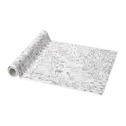 SKOGSDUVA - Rol kertas mewarnai, hutan ajaib, 10 m