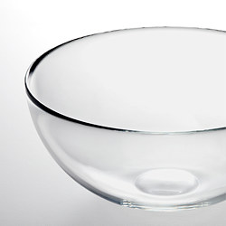 BLANDA - Serving bowl, clear glass, 20 cm