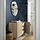 BESTÅ - storage combination with doors, white stained oak effect/Lappviken/Stubbarp white stained oak effect, 120x42x74 cm | IKEA Indonesia - PE823300_S1