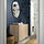 BESTÅ - storage combination with doors, white stained oak effect/Lappviken/Stubbarp white stained oak effect, 120x42x74 cm | IKEA Indonesia - PE823381_S1