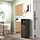 EKET - cabinet combination with feet, dark grey, 35x35x107 cm | IKEA Indonesia - PE936455_S1