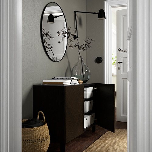 BESTÅ storage combination with doors
