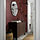 BESTÅ - kombinasi penyimpanan dengan pintu, hitam-cokelat Björköviken/Stubbarp/cokelat veneer kayu oak diwarnai, 120x42x74 cm | IKEA Indonesia - PE823225_S1