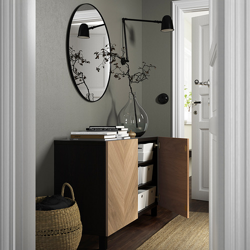 BESTÅ storage combination with doors