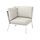 SEGERÖN - corner section with cushion, outdoor white/beige/Frösön/Duvholmen beige | IKEA Indonesia - PE904416_S1