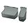 VISSLAÅN hanging organiser, set of 2