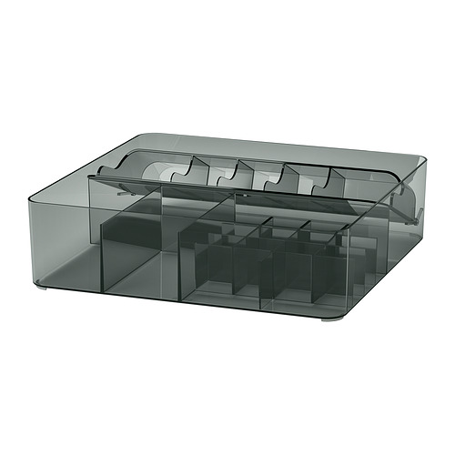 VISSLAÅN box with compartments