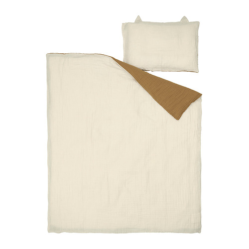 GULDVÄVARE 3-piece bedlinen set for cot