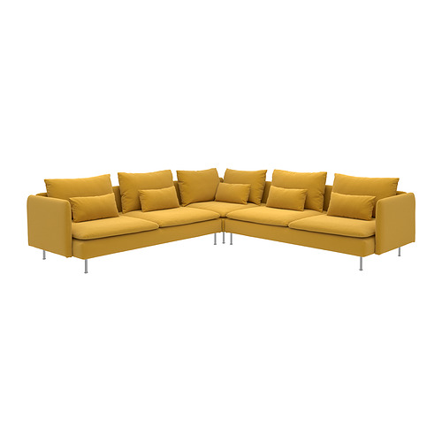 SÖDERHAMN sofa sudut, 6 dudukan