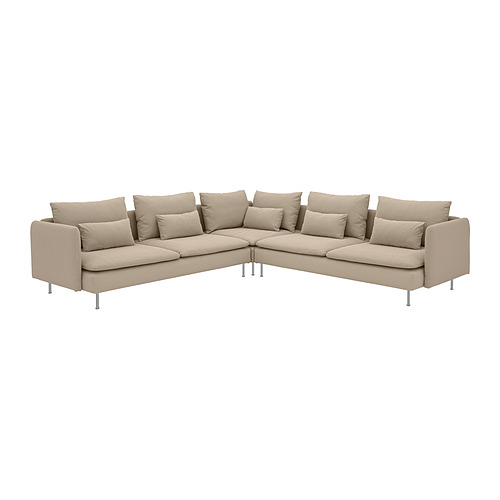 SÖDERHAMN sofa sudut, 6 dudukan