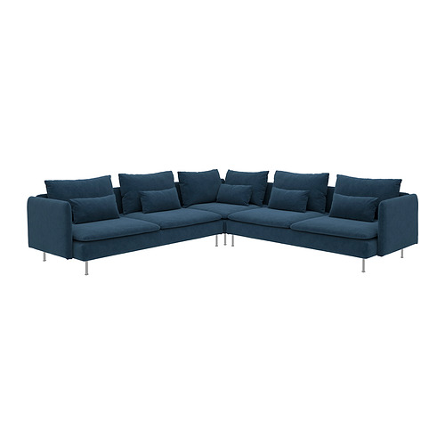 SÖDERHAMN sofa sudut, 6 dudukan