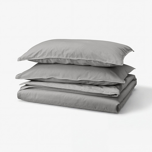 ÄNGSLILJA sarung duvet dan 2 sarung bantal