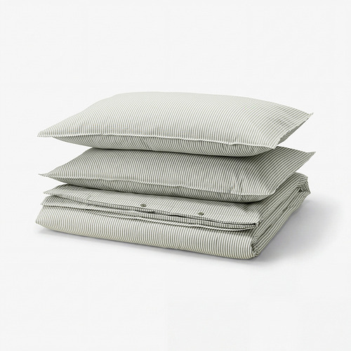 SOLFIBBLA sarung duvet dan 2 sarung bantal