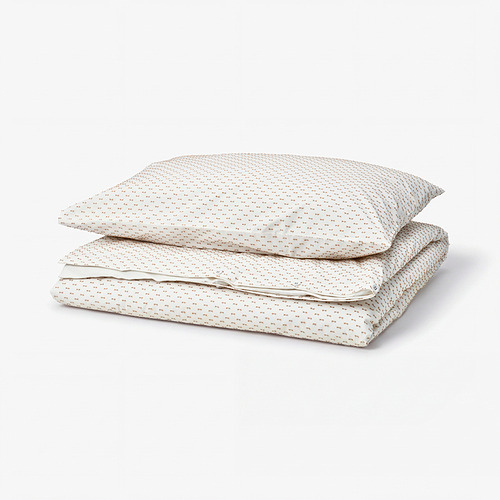 BANDKNIPPE duvet cover and pillowcase