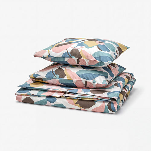 VIDEOXBÄR duvet cover and 2 pillowcases