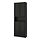 BILLY/OXBERG - rak buku dengan pintu/unit ekstensi, hitam efek kayu oak, 80x30x237 cm | IKEA Indonesia - PE865763_S1