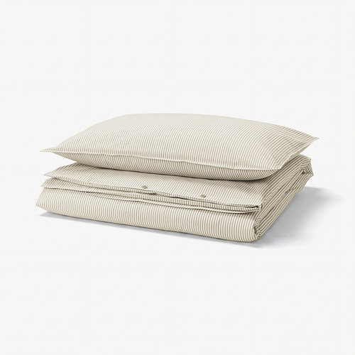 SOLFIBBLA duvet cover and pillowcase