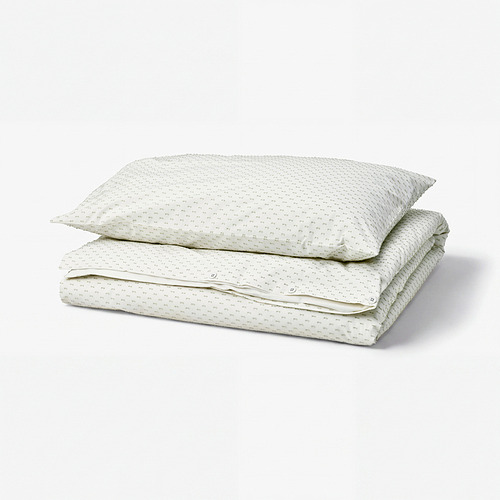 BANDKNIPPE duvet cover and pillowcase