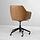 LÅNGFJÄLL/TOSSBERG - conference chair, Grann light brown/black | IKEA Indonesia - PE904605_S1