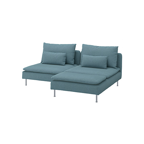 SÖDERHAMN sofa 2 dudukan dg chaise longue