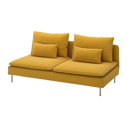 SÖDERHAMN - 3-seat section, Kelinge dark yellow