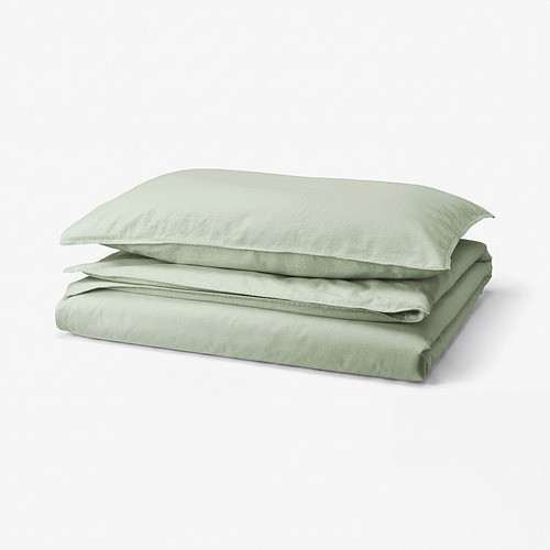 ÄNGSLILJA duvet cover and pillowcase