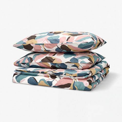 VIDEOXBÄR duvet cover and 2 pillowcases