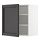 METOD - wall cabinet with shelves, white/Lerhyttan black stained, 60x37x60 cm | IKEA Indonesia - PE678242_S1