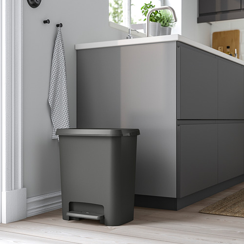 KNÖCKLA tempat sampah berpedal