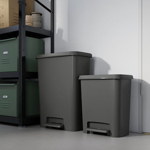 KNÖCKLA tempat sampah berpedal