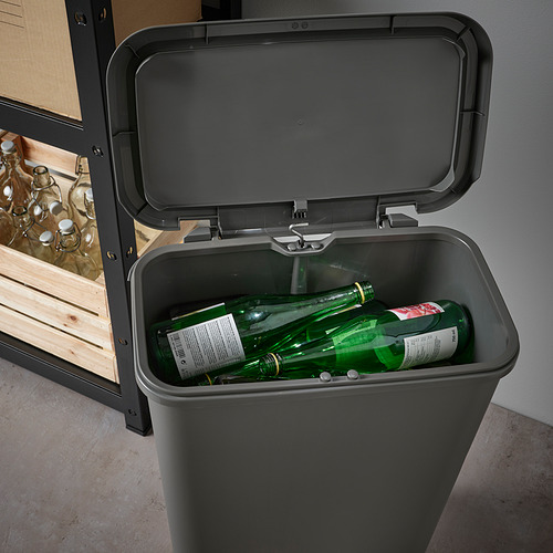 KNÖCKLA tempat sampah berpedal