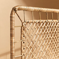 TOLKNING - Headboard, handmade rattan