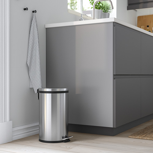 SNÖRPA tempat sampah berpedal