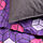 BLÅSKATA - duvet cover and pillowcase, purple/black patterned, 150x200/50x80 cm | IKEA Indonesia - PE904661_S1