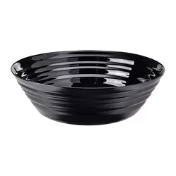 NÄTBARB - Serving bowl, black, 22 cm