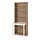 BILLY - Rak buku dengan meja, efek kayu oak/putih, 80x202 cm | IKEA Indonesia - PE936768_S1