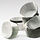 KRUSTISTEL - baking cup, grey/white | IKEA Indonesia - PE936777_S1