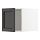 METOD - kabinet atas, putih/Lerhyttan diwarnai hitam, 40x60x40 cm | IKEA Indonesia - PE678262_S1