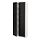 METOD - high cabinet with shelves, white/Lerhyttan black stained, 80x37x200 cm | IKEA Indonesia - PE678268_S1