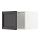 METOD - kbnt atas utk lmr es/freezer, putih/Lerhyttan diwarnai hitam, 60x60x40 cm | IKEA Indonesia - PE678281_S1
