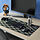 BLÅSKATA - gaming mouse pad, black/grey patterned, 40x80 cm | IKEA Indonesia - PE904692_S1