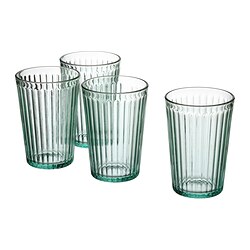 VARDAGEN - Glass, light turquoise, 31 cl