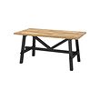SKOGSTA - table, acacia/black, 160x81x74 cm | IKEA Indonesia - E1006831_S2