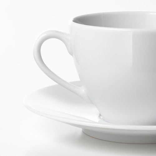 VÄRDERA cangkir kopi dan tatakan
