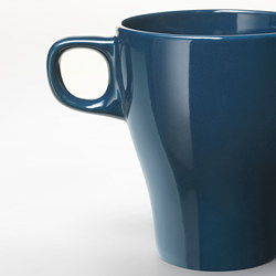 FÄRGRIK - Mug, dark turquoise, 25 cl