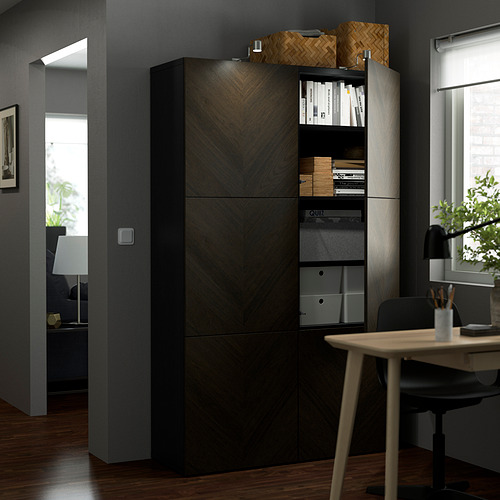 BESTÅ storage combination with doors